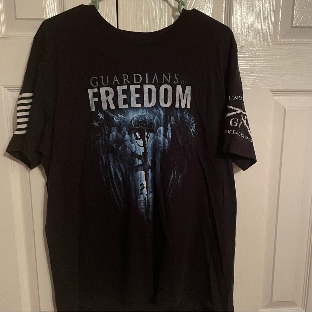 Grunt style Guardians of Freedom Short sleeve T shirt. XL